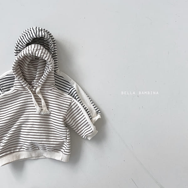 BELLA BAMBINA - Korean Children Fashion - #Kfashion4kids - Line Stripes Hoddy - 10