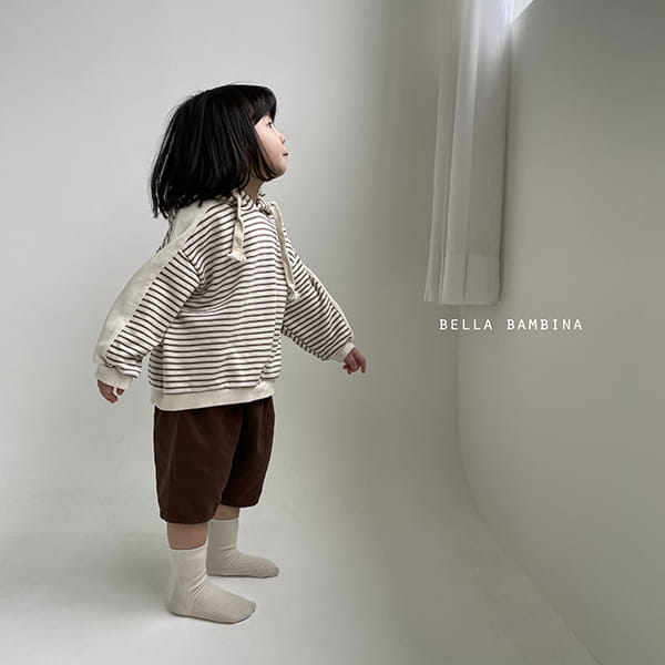 BELLA BAMBINA - Korean Children Fashion - #Kfashion4kids - Line Stripes Hoddy - 3