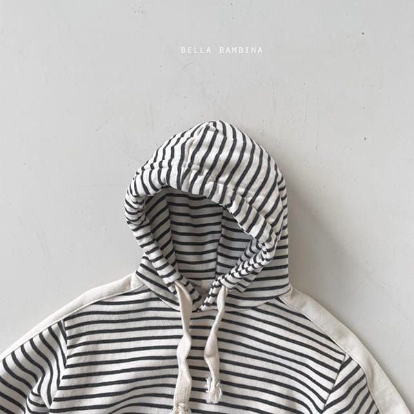 BELLA BAMBINA - Korean Children Fashion - #Kfashion4kids - Line Stripes Hoddy - 9