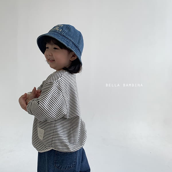BELLA BAMBINA - Korean Children Fashion - #Kfashion4kids - Soft Bam Bam Stripes Tee
