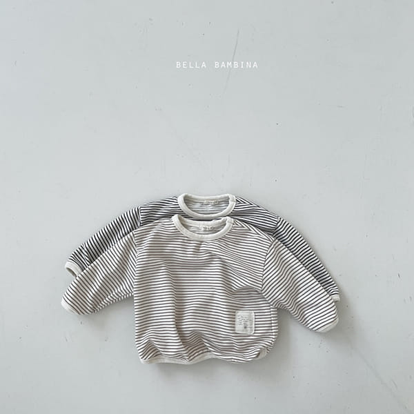 BELLA BAMBINA - Korean Children Fashion - #Kfashion4kids - Soft Bam Bam Stripes Tee - 10