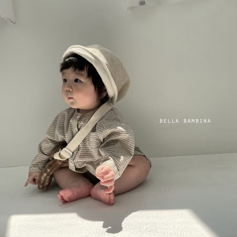 BELLA BAMBINA - Korean Children Fashion - #Kfashion4kids - Check Onui Top Bloomer Set  - 3
