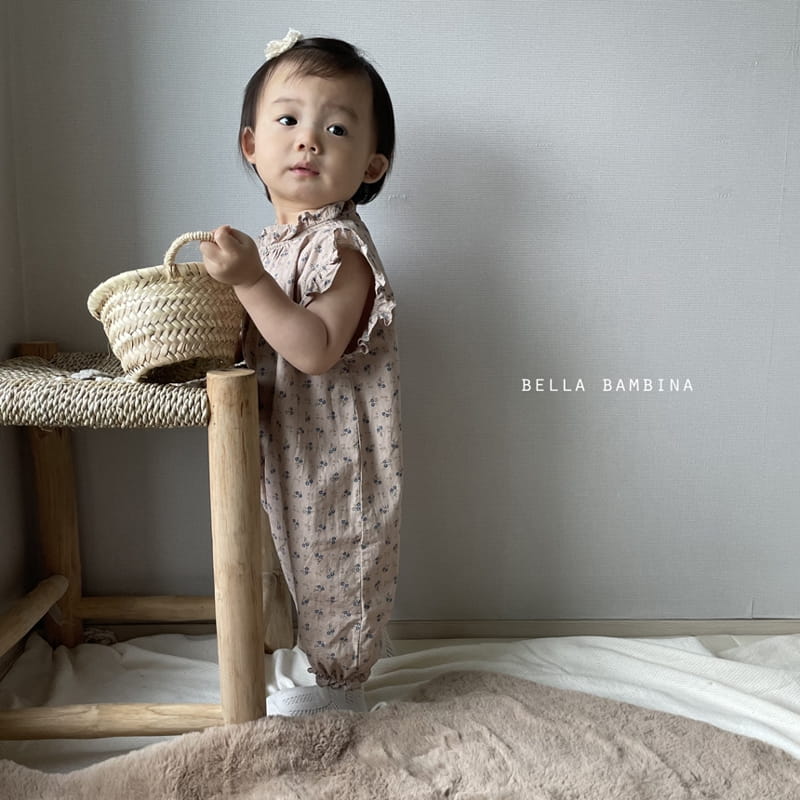 BELLA BAMBINA - Korean Children Fashion - #Kfashion4kids - Roha Frill Bodysuit with Bonnet - 10