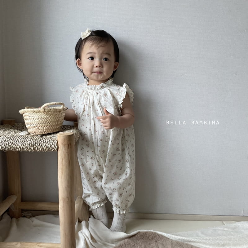 BELLA BAMBINA - Korean Children Fashion - #Kfashion4kids - Roha Frill Bodysuit with Bonnet - 9