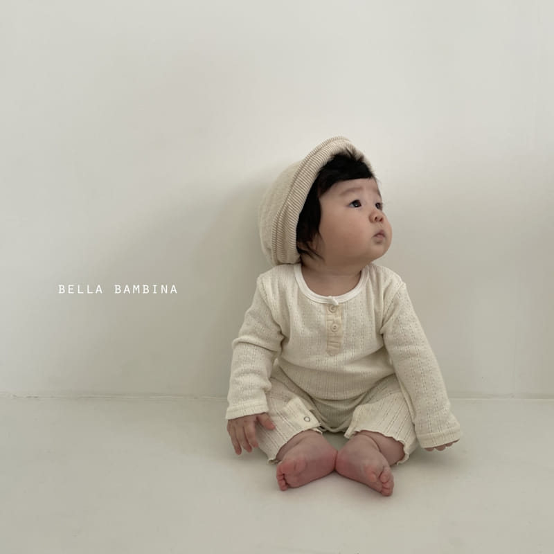 BELLA BAMBINA - Korean Children Fashion - #Kfashion4kids - Button Rib Bodysuit - 7