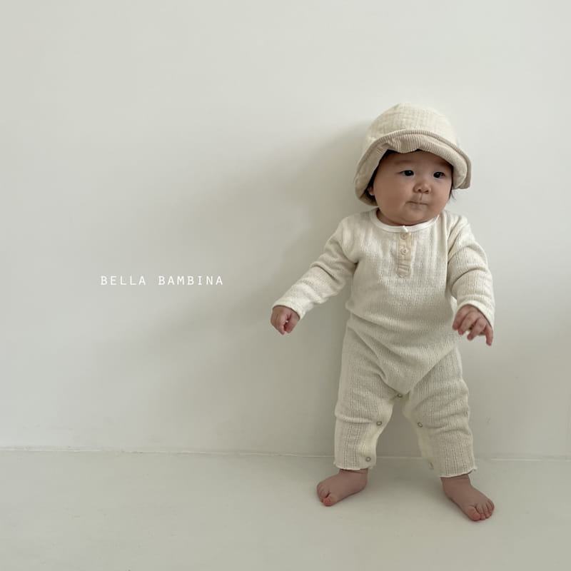 BELLA BAMBINA - Korean Children Fashion - #Kfashion4kids - Button Rib Bodysuit - 9