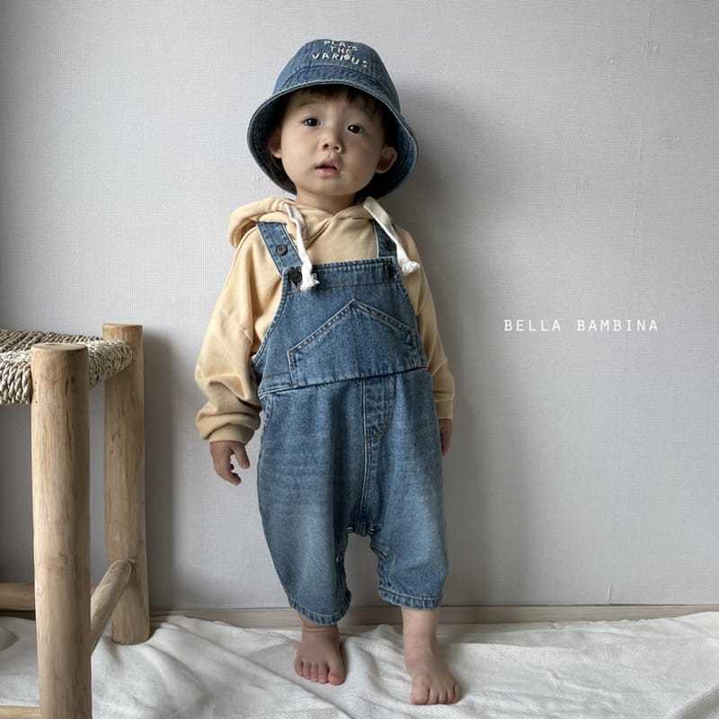BELLA BAMBINA - Korean Children Fashion - #Kfashion4kids - Scon Dungarees Bodysuit