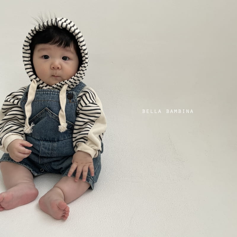 BELLA BAMBINA - Korean Children Fashion - #Kfashion4kids - Scon Dungarees Bodysuit - 2