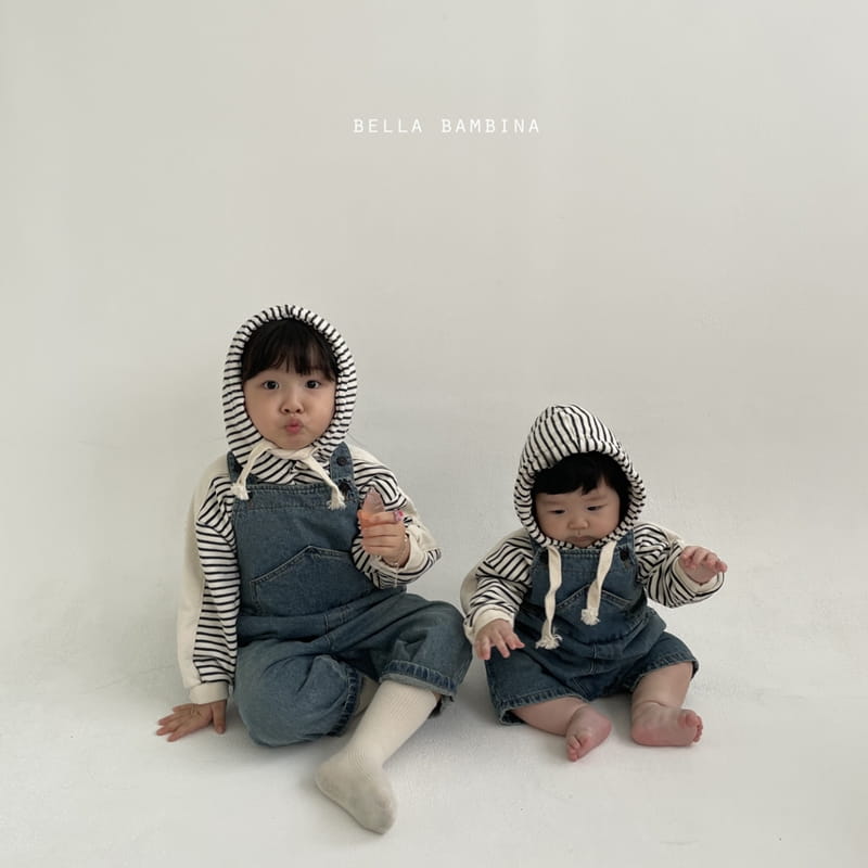 BELLA BAMBINA - Korean Children Fashion - #Kfashion4kids - Scon Dungarees Bodysuit - 3