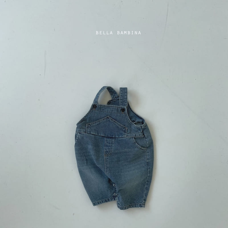 BELLA BAMBINA - Korean Children Fashion - #Kfashion4kids - Scon Dungarees Bodysuit - 4