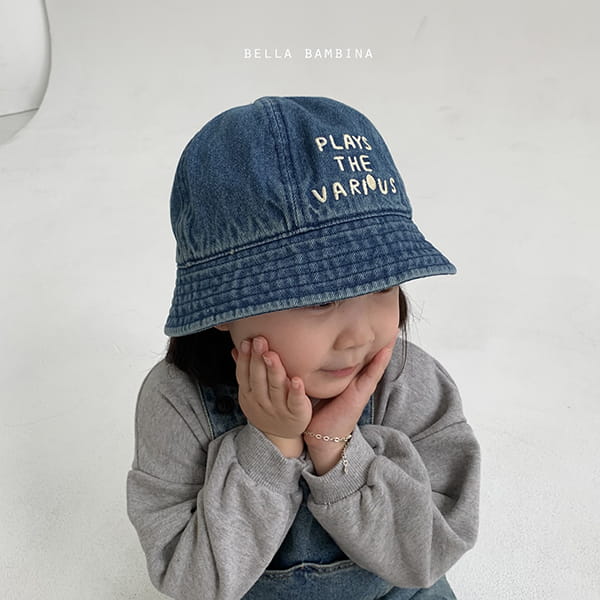 BELLA BAMBINA - Korean Children Fashion - #Kfashion4kids - Week Bucket Hat Denim