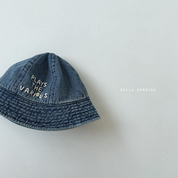 BELLA BAMBINA - Korean Children Fashion - #Kfashion4kids - Week Bucket Hat Denim - 3