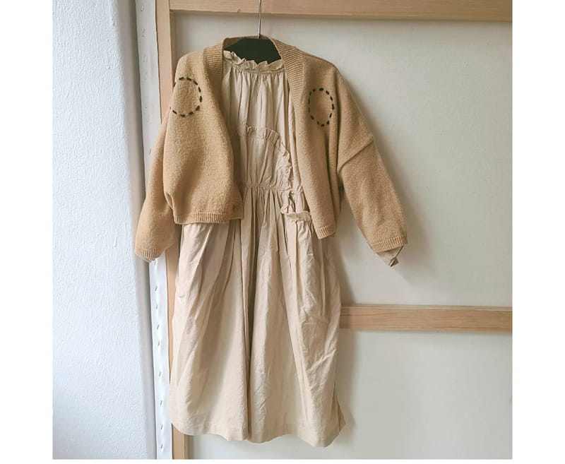 BIEN A BIEN - Korean Children Fashion - #Kfashion4kids - Boxy Knit Cardigan