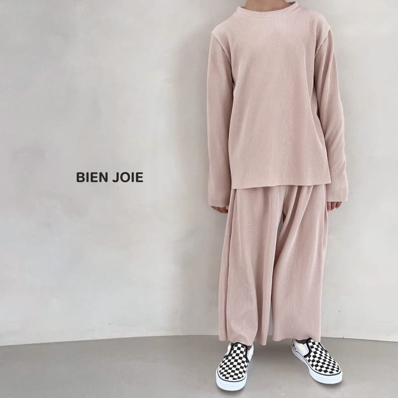 BIEN JOIE - Korean Children Fashion - #Kfashion4kids - Vogue Top Bottom Set - 3