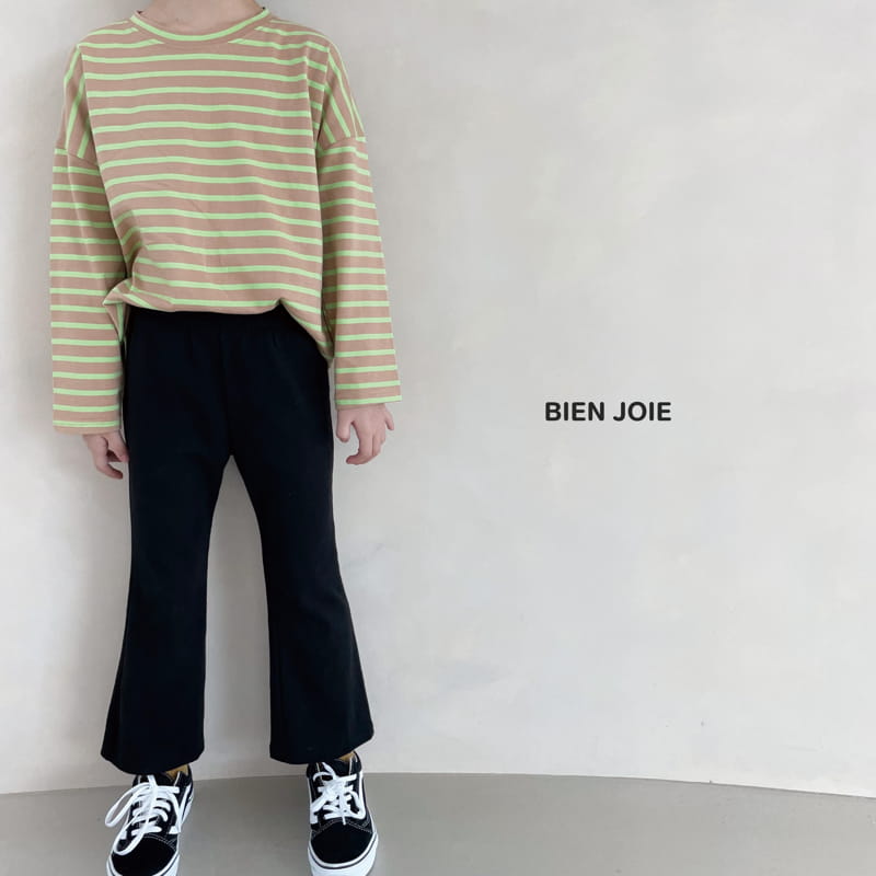 BIEN JOIE - Korean Children Fashion - #Kfashion4kids - Moz Stripes Tee - 3