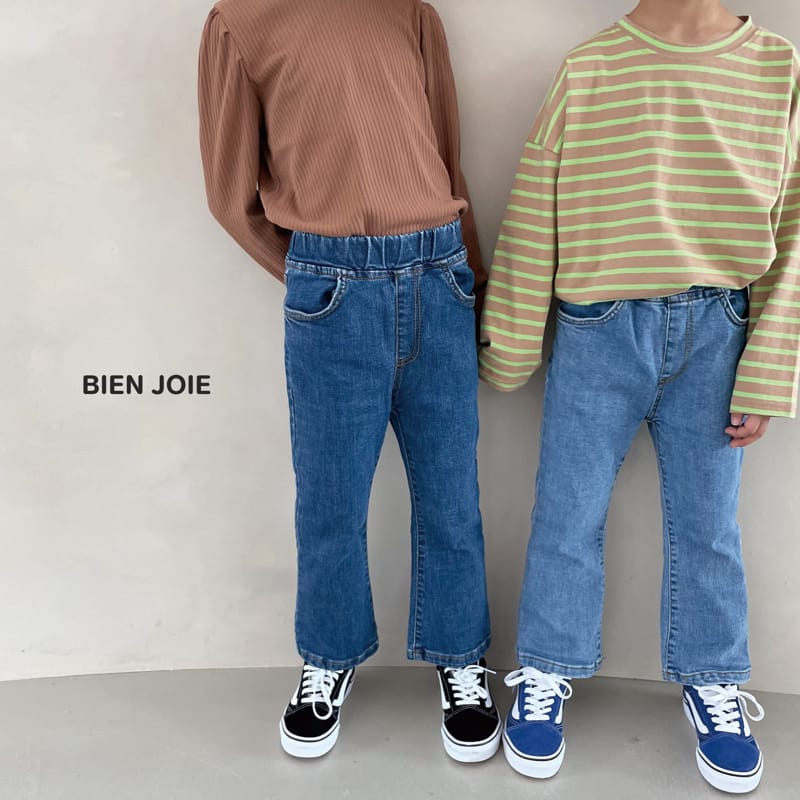 BIEN JOIE - Korean Children Fashion - #Kfashion4kids - Rizzi Bootscut Jeans - 7