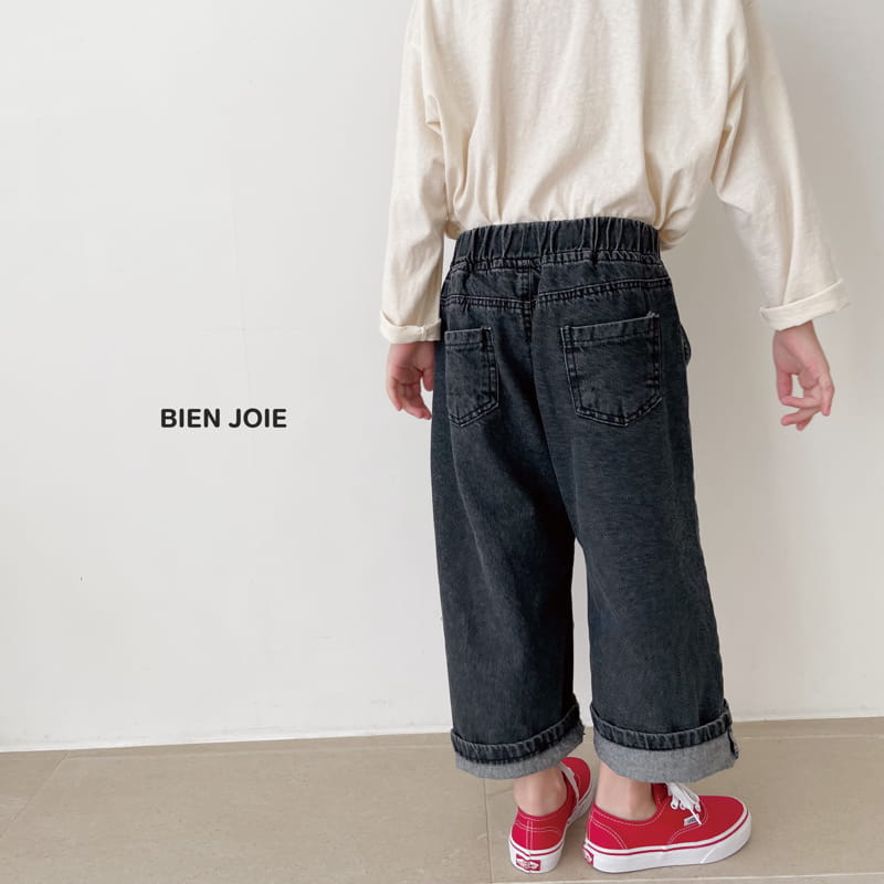 BIEN JOIE - Korean Children Fashion - #Kfashion4kids - Leni Wide Jeans - 11