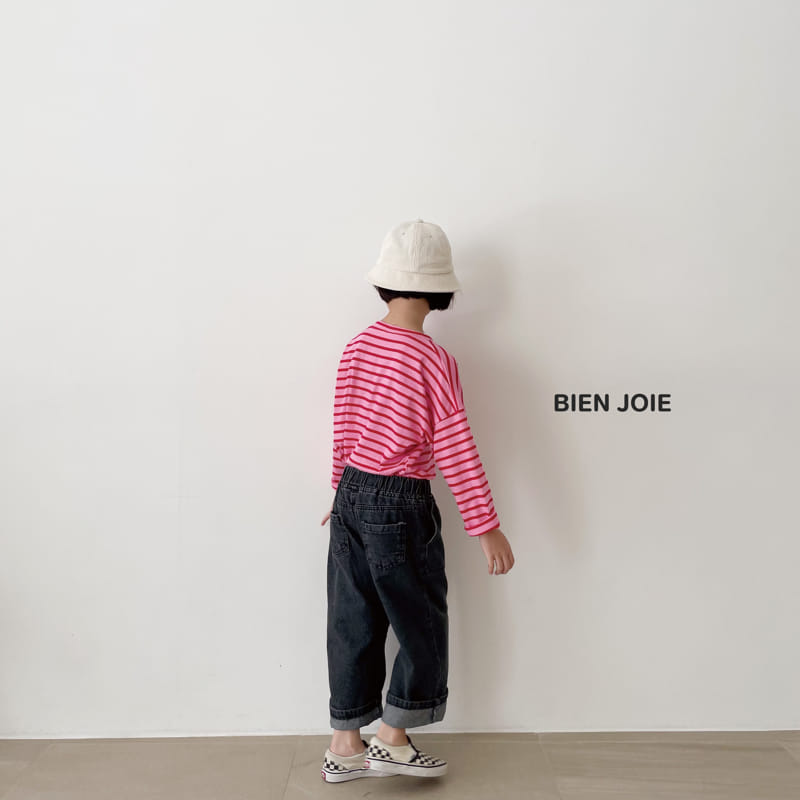 BIEN JOIE - Korean Children Fashion - #Kfashion4kids - Leni Wide Jeans - 12
