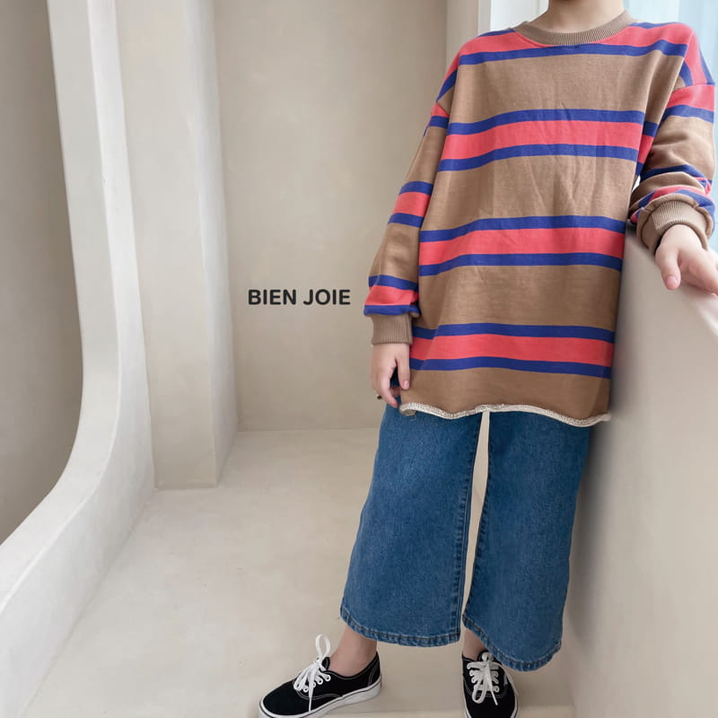 BIEN JOIE - Korean Children Fashion - #Kfashion4kids - Leni Wide Jeans - 5