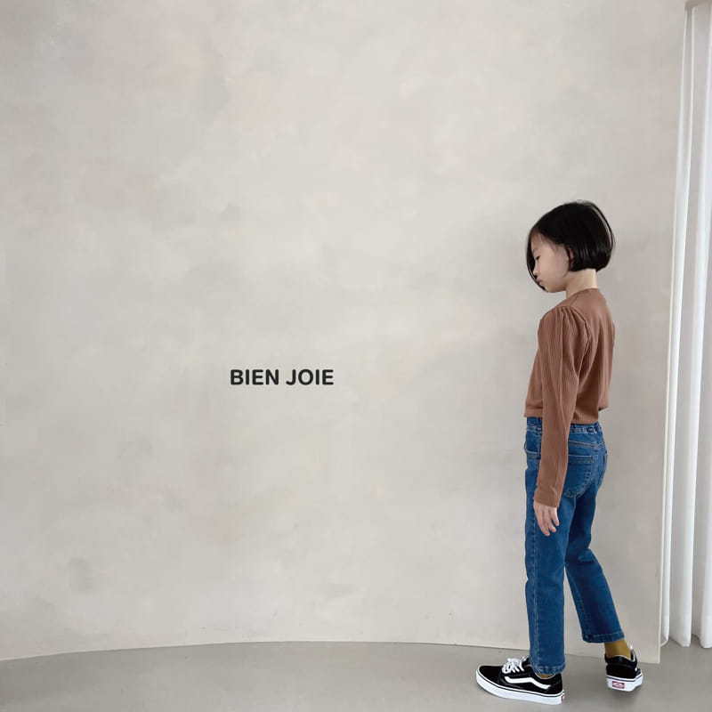 BIEN JOIE - Korean Children Fashion - #Kfashion4kids - Lover Rib Tee - 8