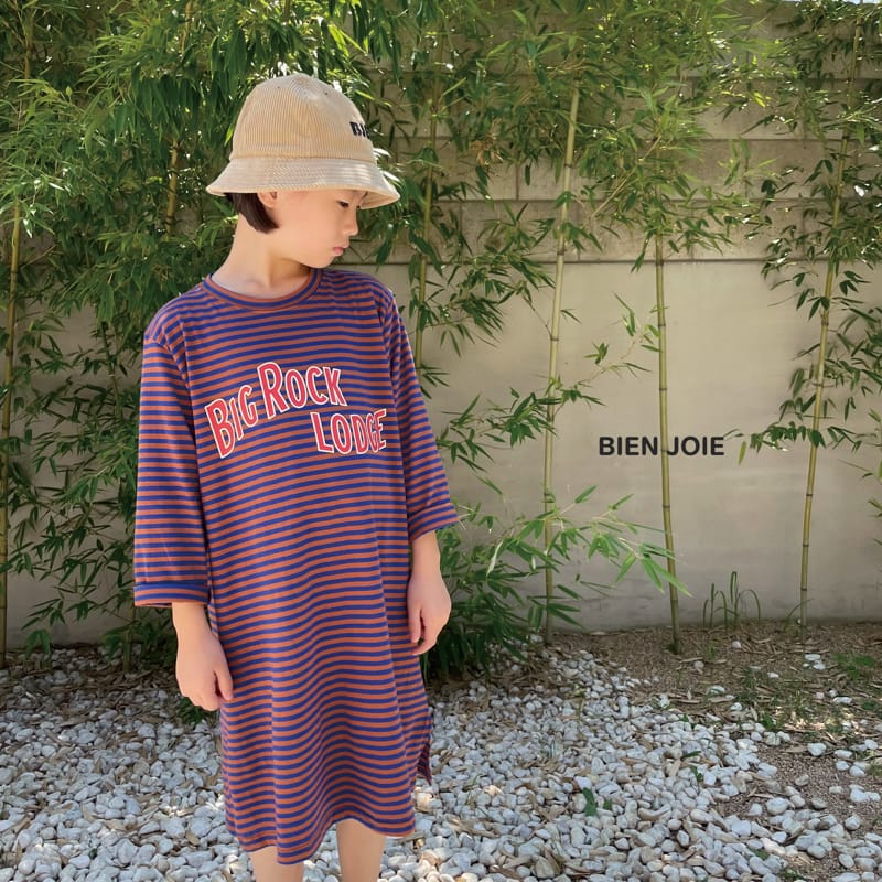 BIEN JOIE - Korean Children Fashion - #Kfashion4kids - Rock One-piece - 4
