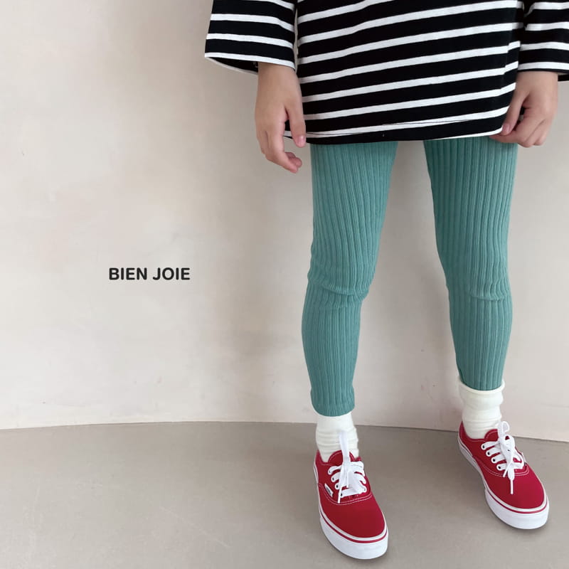 BIEN JOIE - Korean Children Fashion - #Kfashion4kids - Raw Leggings - 3