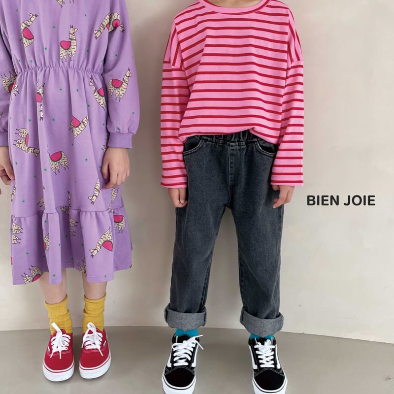 BIEN JOIE - Korean Children Fashion - #Kfashion4kids - Tony Baggy Jeans - 3
