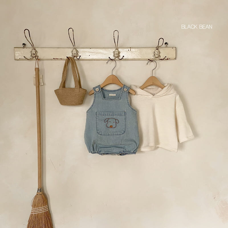 BLACK BEAN - Korean Children Fashion - #Kfashion4kids - Puppy Bebe Top Bottom Set - 2