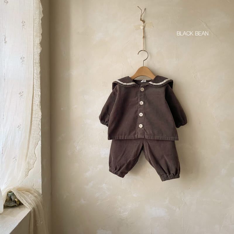 BLACK BEAN - Korean Children Fashion - #Kfashion4kids - Bajen Bebe Top Bottom Set - 12