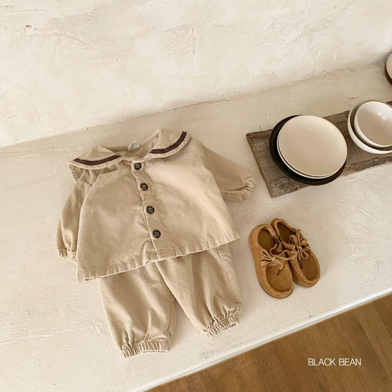 BLACK BEAN - Korean Children Fashion - #Kfashion4kids - Bajen Bebe Top Bottom Set - 8