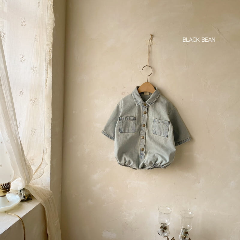 BLACK BEAN - Korean Children Fashion - #Kfashion4kids - 585 Deni Bodysuit - 2