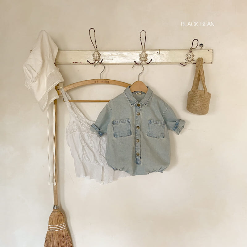 BLACK BEAN - Korean Children Fashion - #Kfashion4kids - 585 Deni Bodysuit - 5