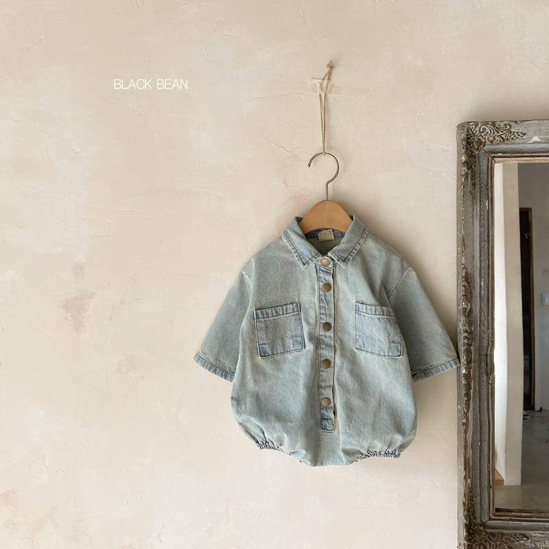 BLACK BEAN - Korean Children Fashion - #Kfashion4kids - 585 Deni Bodysuit - 8