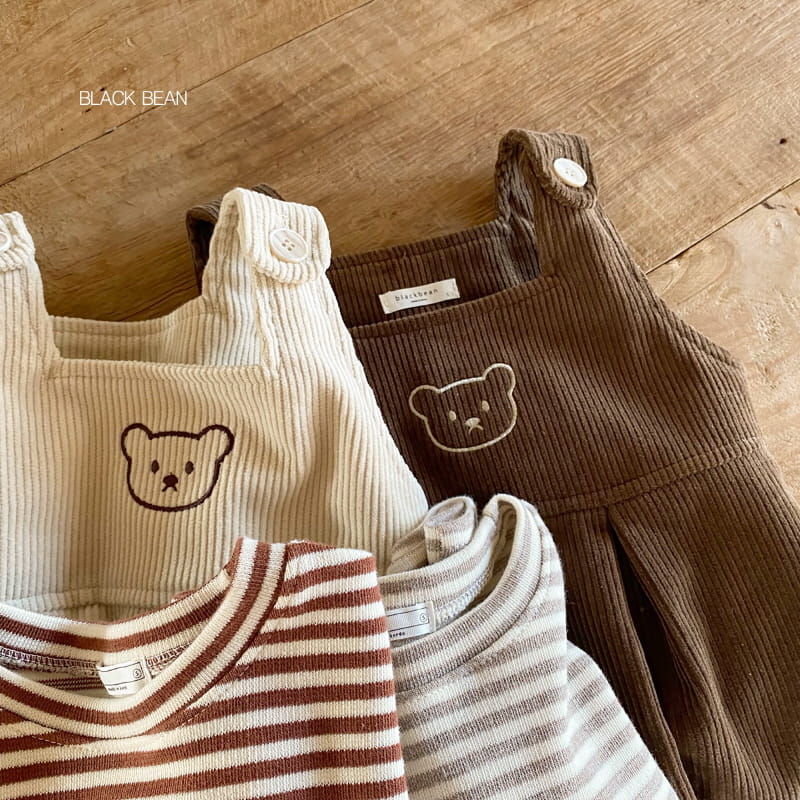 BLACK BEAN - Korean Children Fashion - #Kfashion4kids - Chu Bebe Top Bottom Set - 2