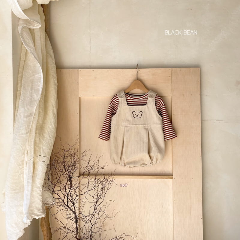 BLACK BEAN - Korean Children Fashion - #Kfashion4kids - Chu Bebe Top Bottom Set - 4