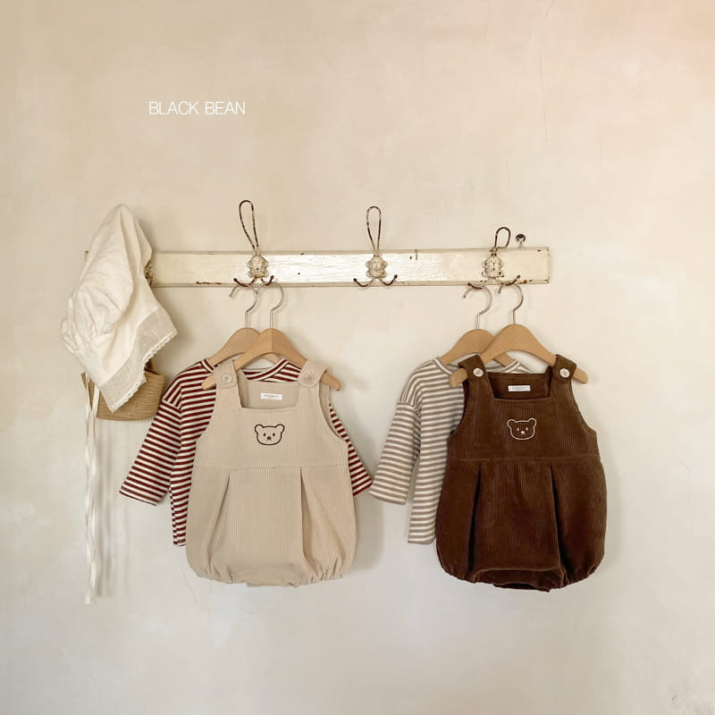 BLACK BEAN - Korean Children Fashion - #Kfashion4kids - Chu Bebe Top Bottom Set - 8
