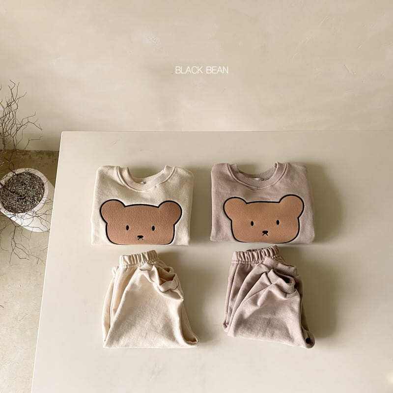 BLACK BEAN - Korean Children Fashion - #Kfashion4kids - Bread Bebe Top Bottom Set - 7