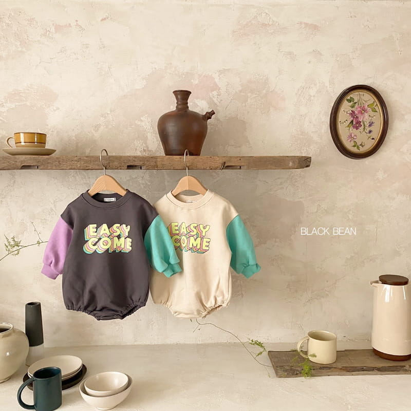 BLACK BEAN - Korean Children Fashion - #Kfashion4kids - Easy Bebe Bodysuit
