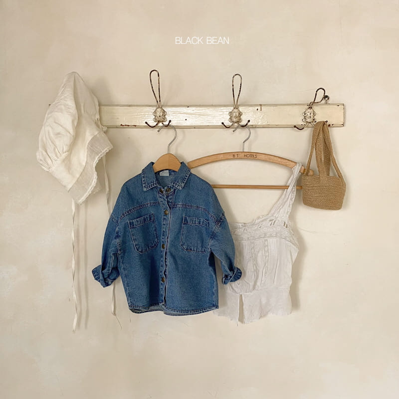 BLACK BEAN - Korean Children Fashion - #Kfashion4kids - 584 Denim Jacket - 4