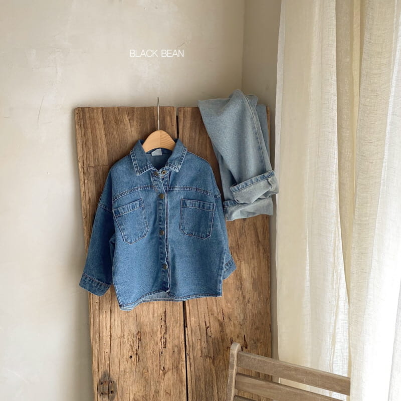 BLACK BEAN - Korean Children Fashion - #Kfashion4kids - 584 Denim Jacket - 5