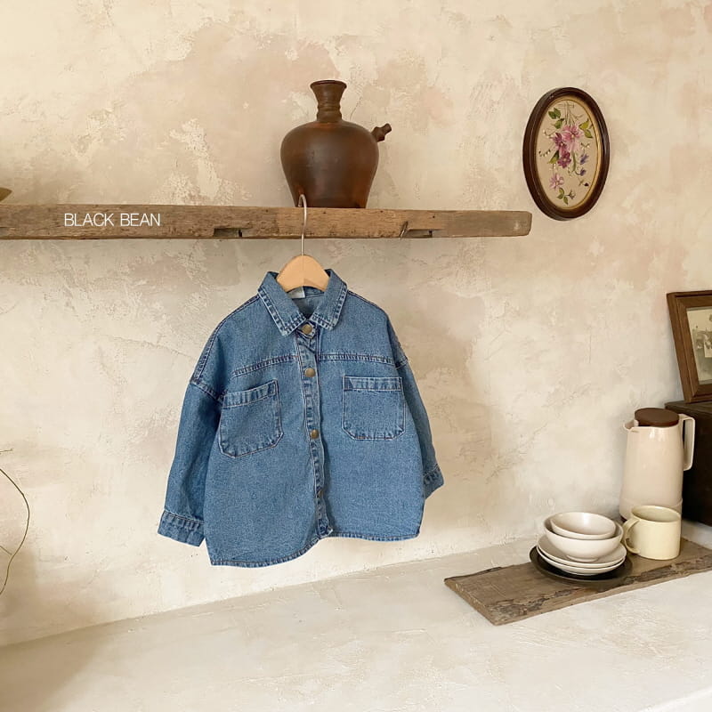 BLACK BEAN - Korean Children Fashion - #Kfashion4kids - 584 Denim Jacket - 9