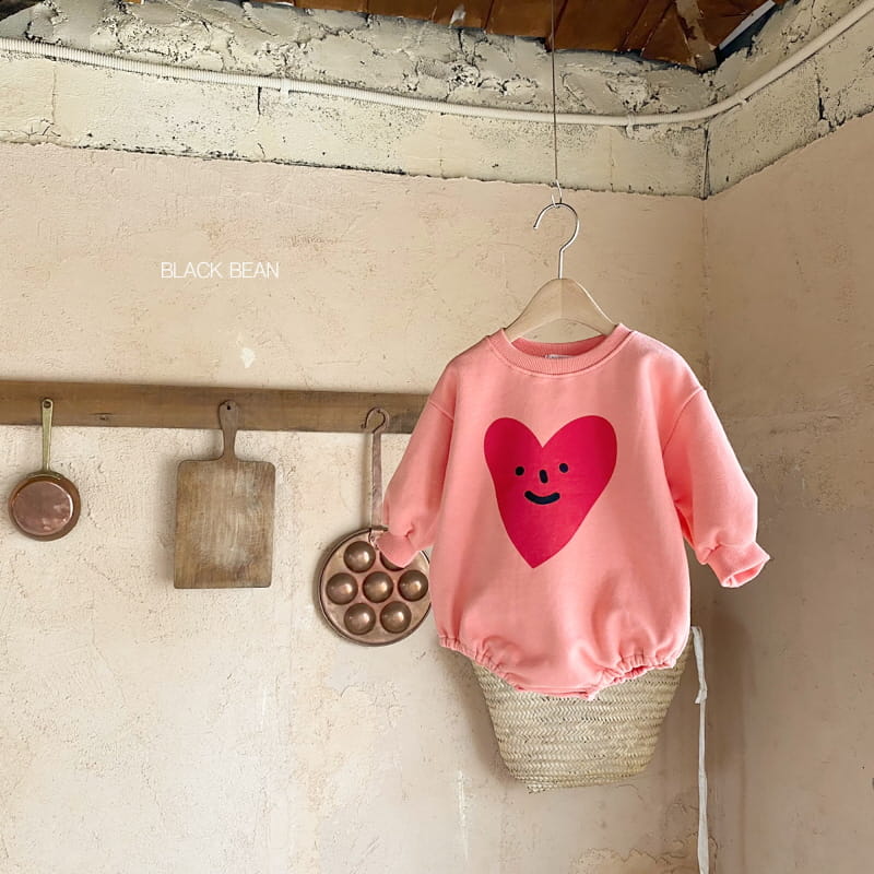 BLACK BEAN - Korean Children Fashion - #Kfashion4kids - Heart Bebe Bodysuit - 5