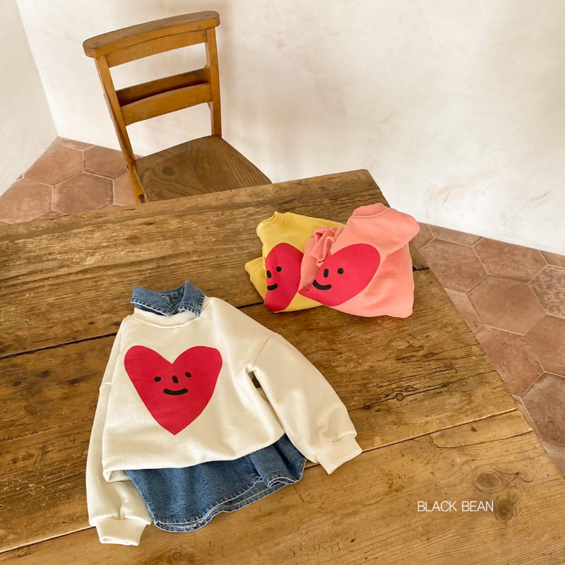 BLACK BEAN - Korean Children Fashion - #Kfashion4kids - Heart Sweatshirt - 2