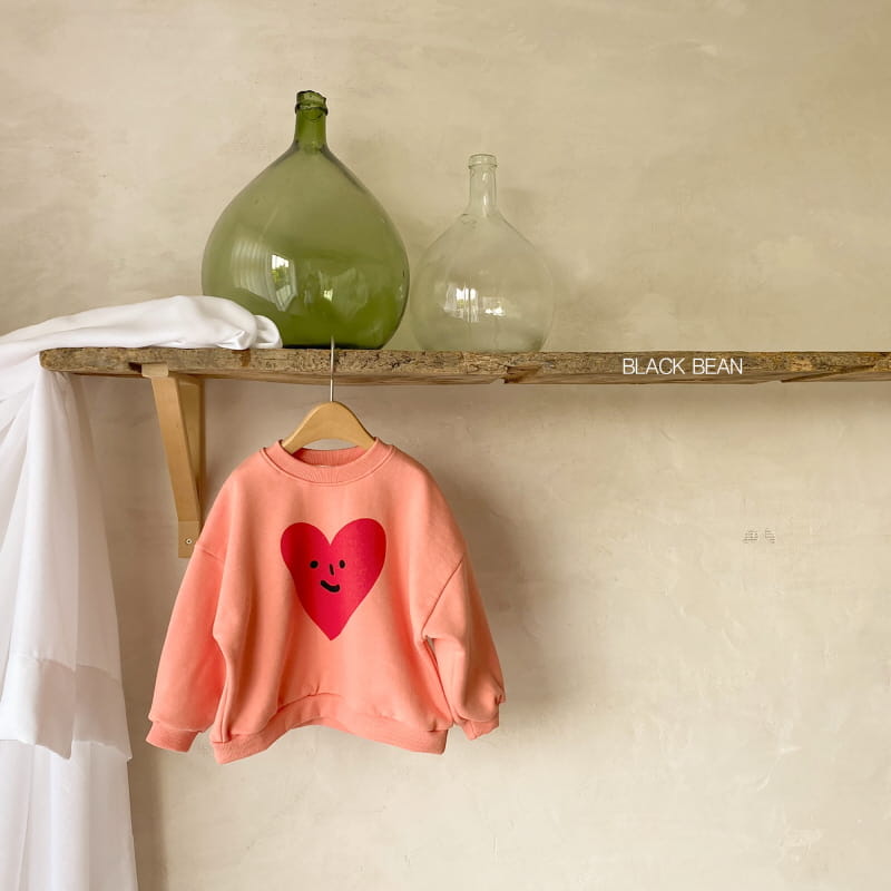 BLACK BEAN - Korean Children Fashion - #Kfashion4kids - Heart Sweatshirt - 4