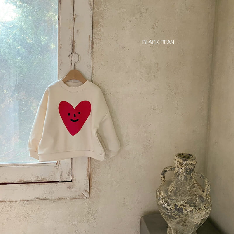 BLACK BEAN - Korean Children Fashion - #Kfashion4kids - Heart Sweatshirt - 5