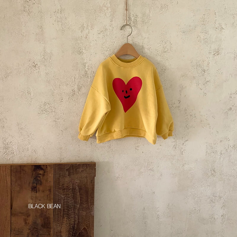 BLACK BEAN - Korean Children Fashion - #Kfashion4kids - Heart Sweatshirt - 6