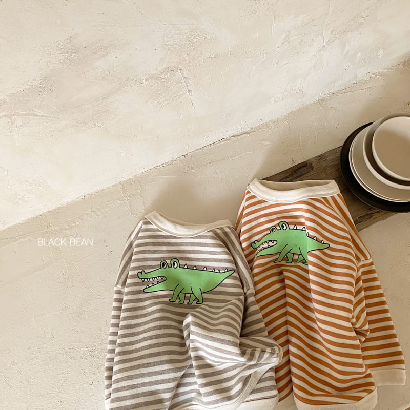 BLACK BEAN - Korean Children Fashion - #Kfashion4kids - Crong Tee - 5