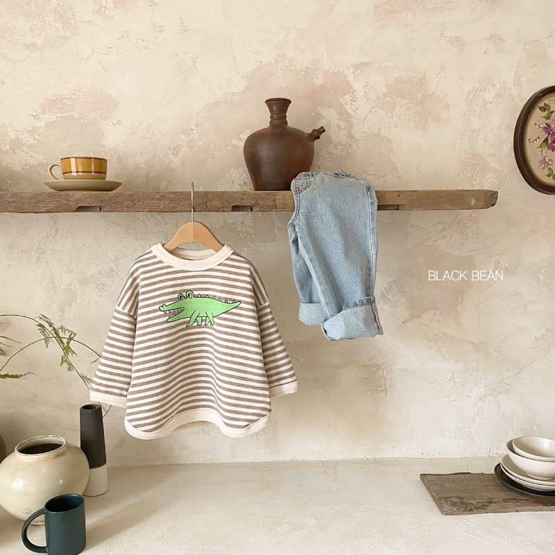 BLACK BEAN - Korean Children Fashion - #Kfashion4kids - Crong Tee - 8
