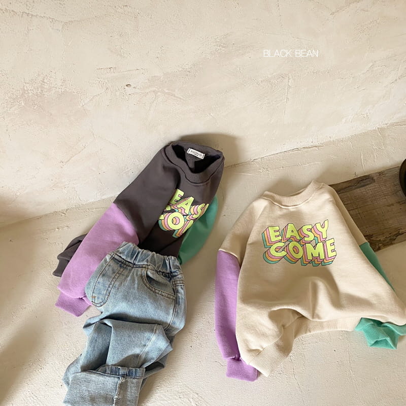 BLACK BEAN - Korean Children Fashion - #Kfashion4kids - Easy Sweatshirt - 12