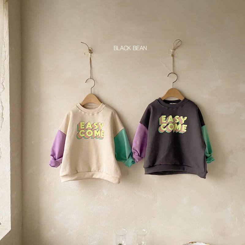 BLACK BEAN - Korean Children Fashion - #Kfashion4kids - Easy Sweatshirt - 4
